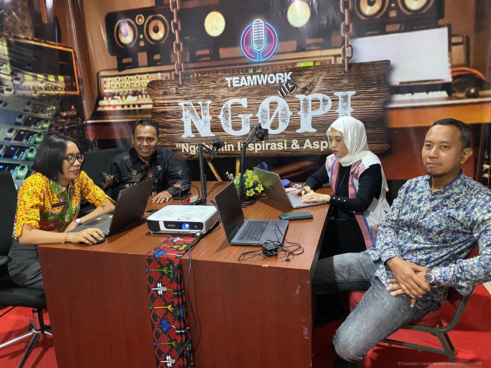 Kanwil Kemenkum NTB Dorong Kualitas Raperbup Lombok Tengah Lewat Pra-Harmonisasi